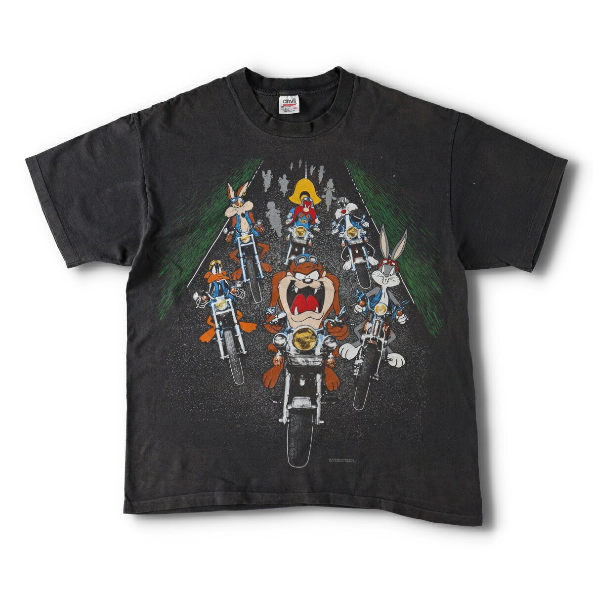 Anvil/アンビル LOONEY TUNES ルーニーテューンズ キャラクタープリントTシャツ