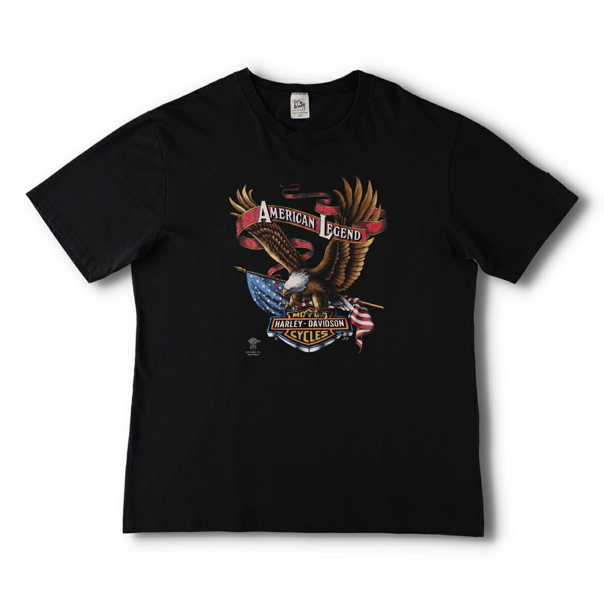 Top Heavy Harley-Davidson ハーレーダビッドソン モーターサイクル バイクTシャツ