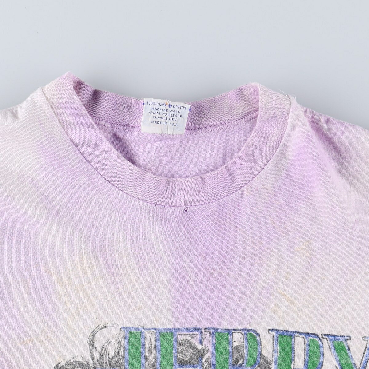 古着 80～90年代 crazy shirt JERRY GARCIA ジェリーガルシア タイダイ柄 JERRY GARCIA BAND TOUR ツアー バンドTシャツ バンT USA製 メンズXL相当 ヴィンテージ /evb035627 【中古】 【260807】 【V2608】
