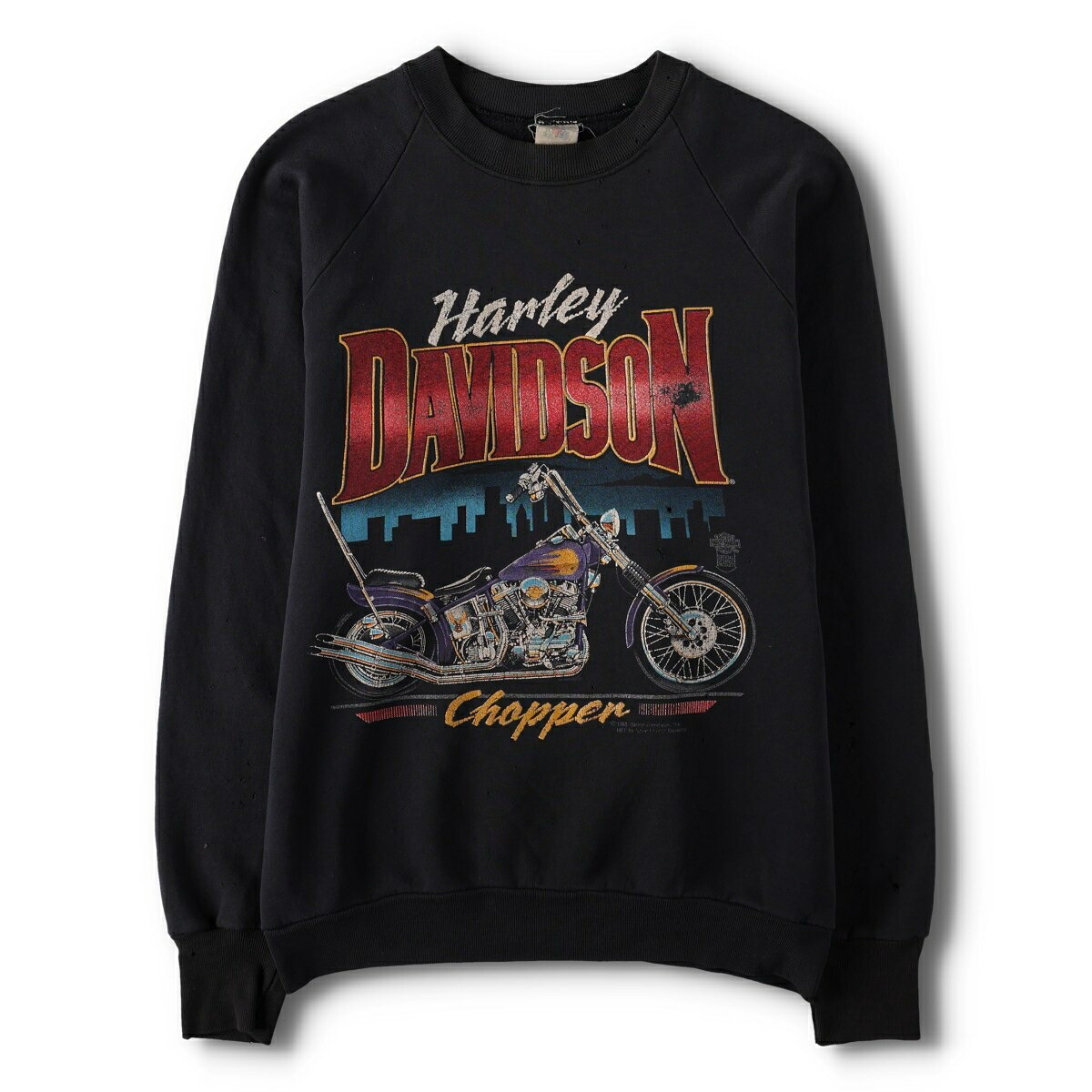 FRUIT OF THE LOOM/フルーツオブザルーム Harley-Davidson ハーレーダビッドソン アドバタイジング スウェットシャツ トレーナー