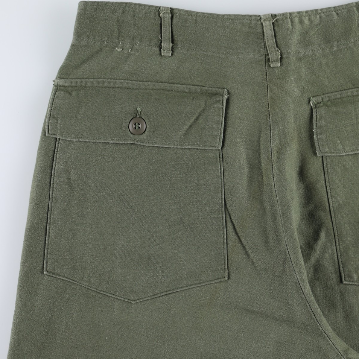 古着 70年代 米軍実品 ミリタリー ベイカーパンツ USA製 36×31 メンズw34相当 ヴィンテージ /evb035652 【中古】 【260807】 【V2608】