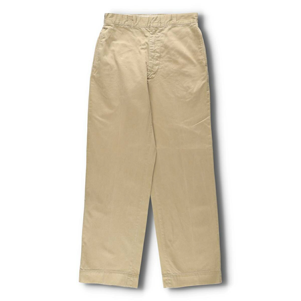 TROUSERS MAN'S COTTON U.T. 8.2 OZ KHAKI TYPE 1 CLASS 1 ミリタリーパンツ