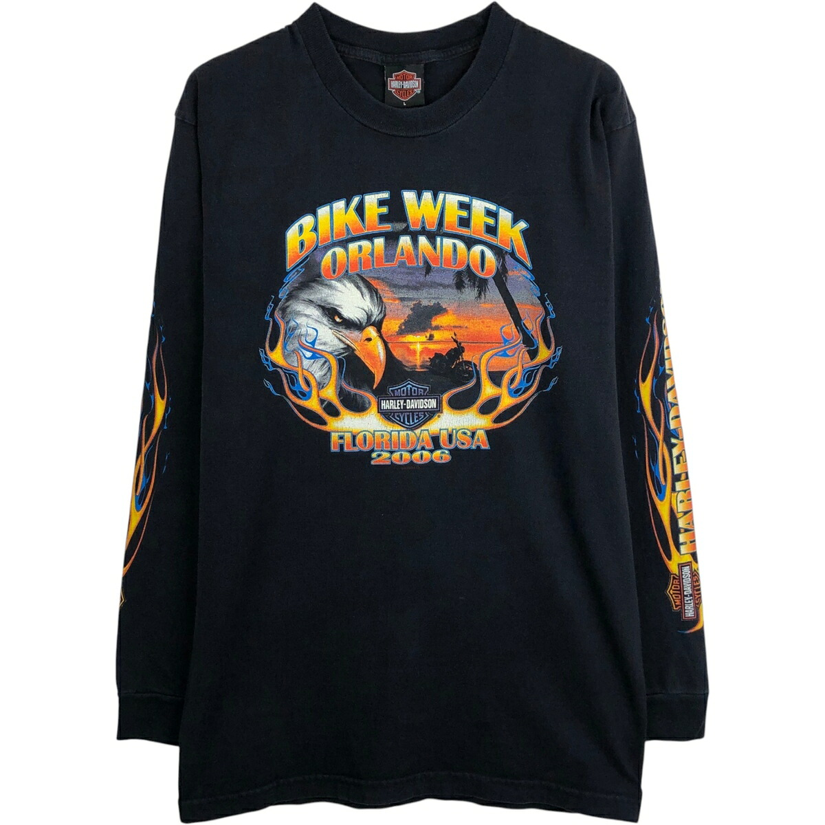 Harley-Davidson/ハーレーダビッドソン ロングTシャツ ロンT