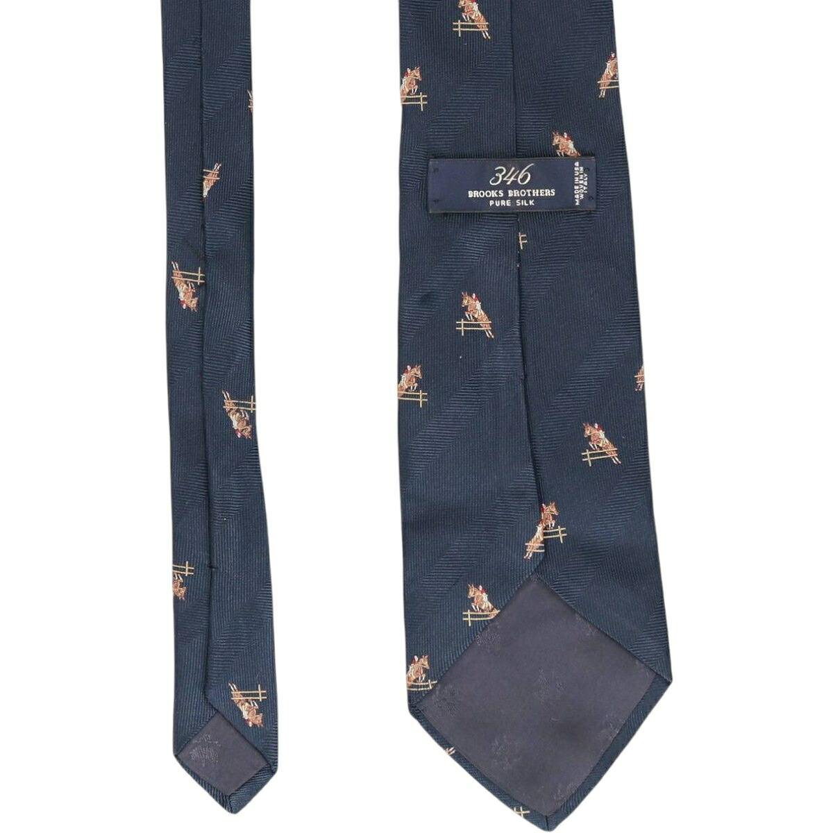 古着 ブルックスブラザーズ Brooks Brothers 346 総柄 馬柄 ネクタイ USA製 /gaa006520 【中古】 【260518】