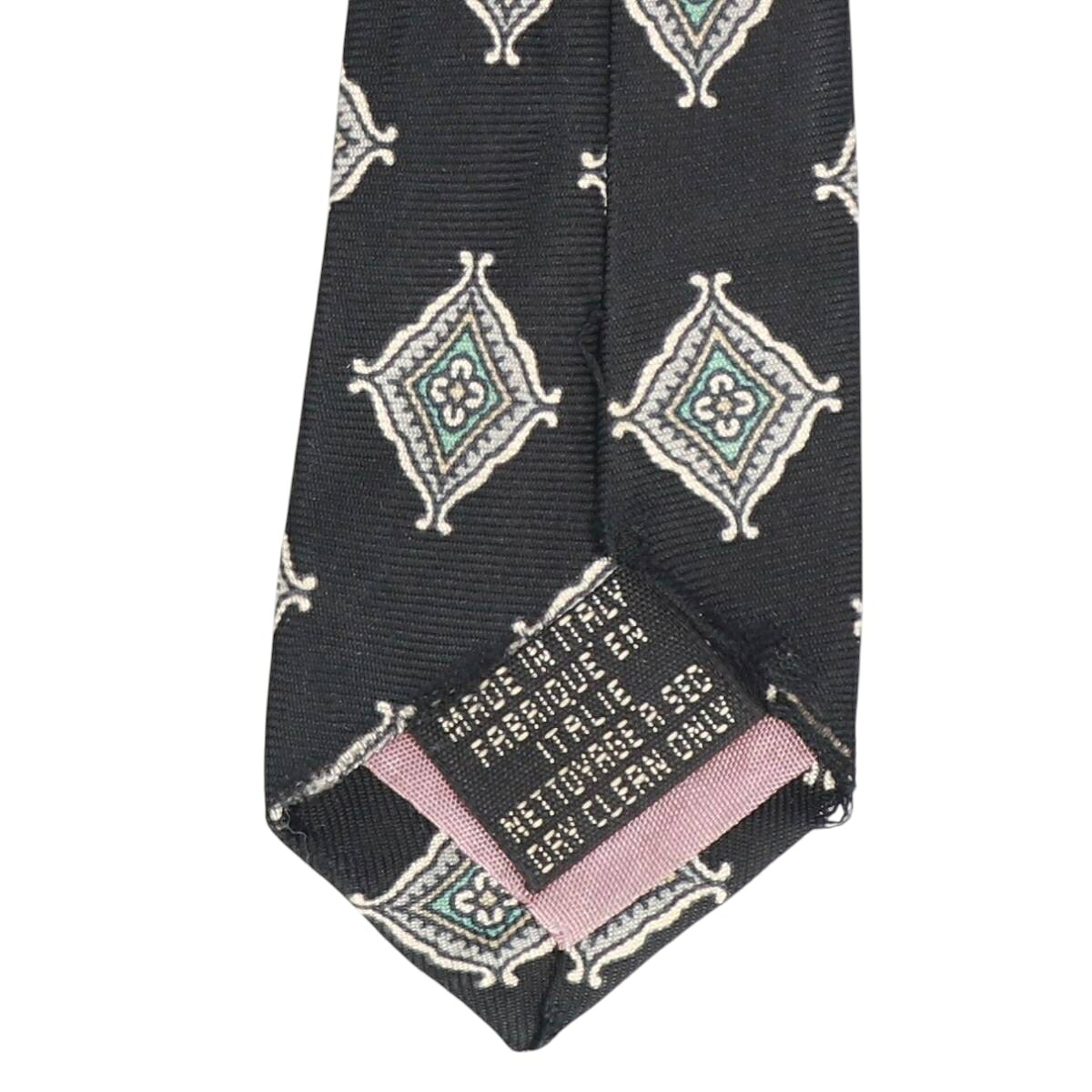 古着 タイラック Tie Rack Leonardo Strelli レオナルド ストレリ ダイヤ柄 花柄 ネクタイ イタリア製 /gaa008098 【中古】 【260803】