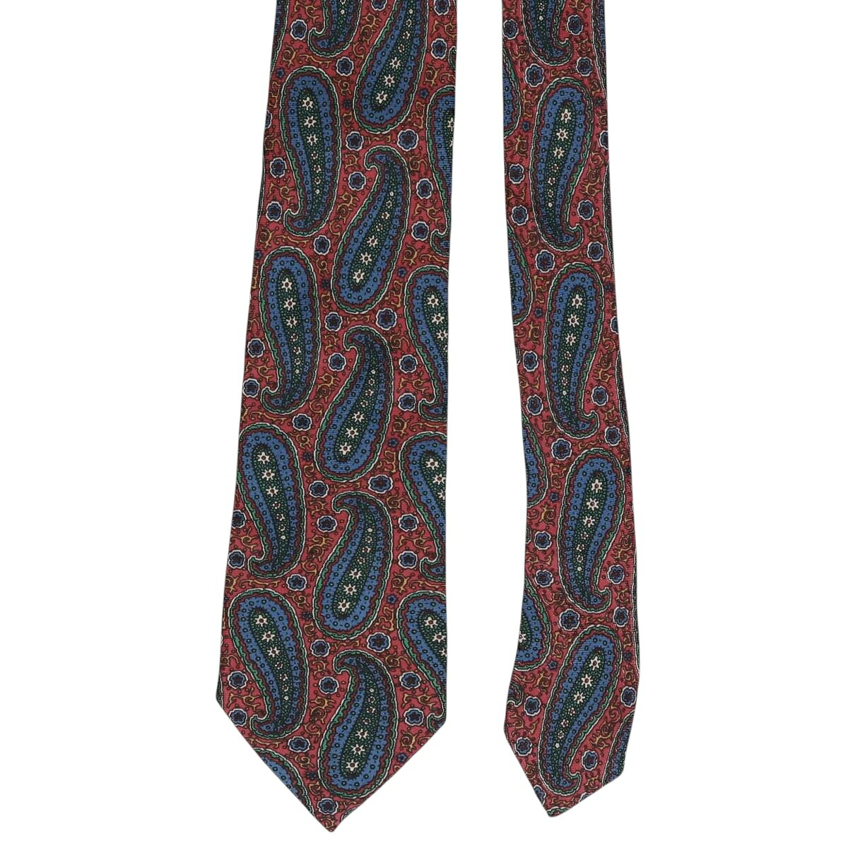 古着 タイラック Tie Rack Leonardo Strelli レオナルド ストレリ ペイズリー柄 ネクタイ イタリア製 /gaa008117 【中古】 【260803】