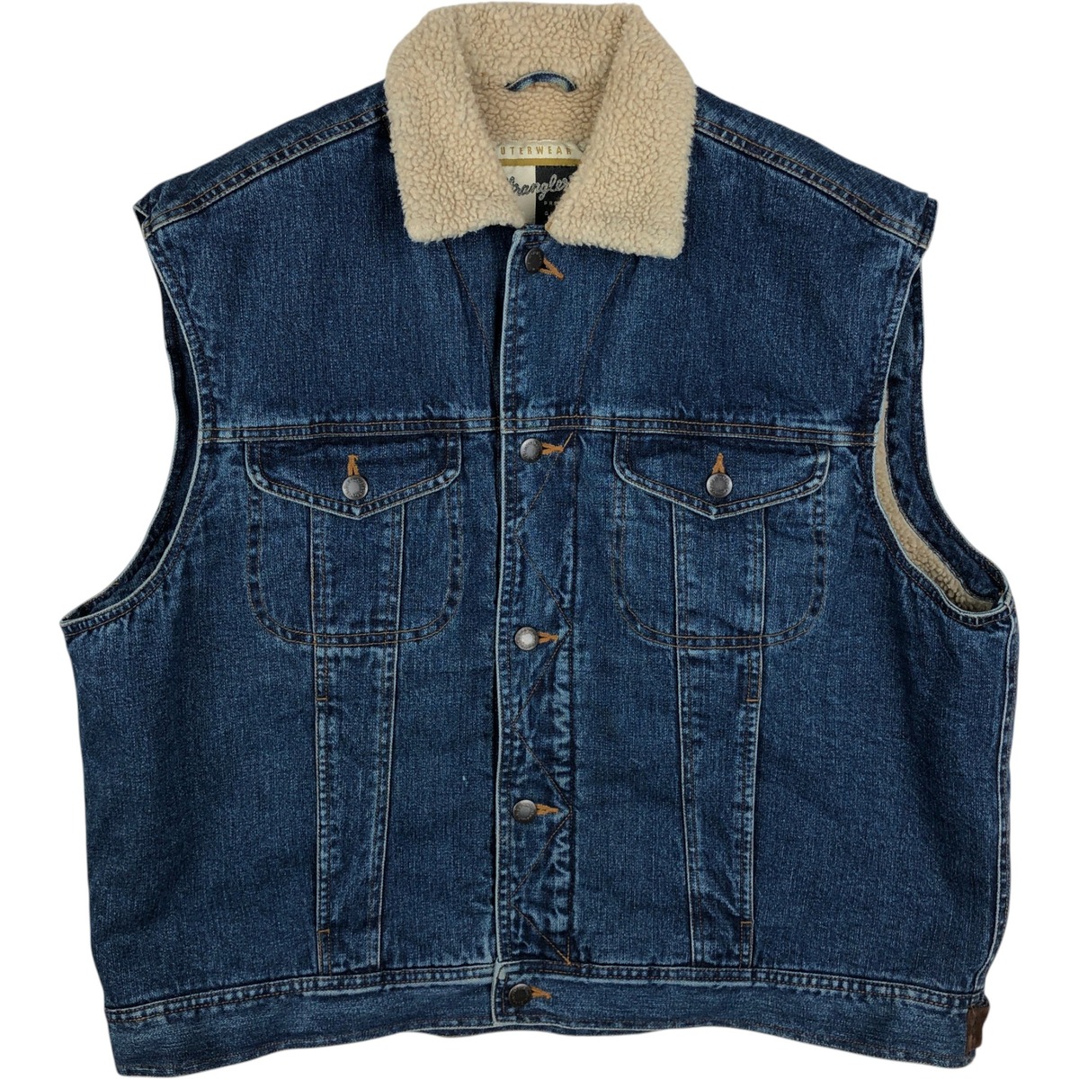 Wrangler/ラングラー デニムボアベスト